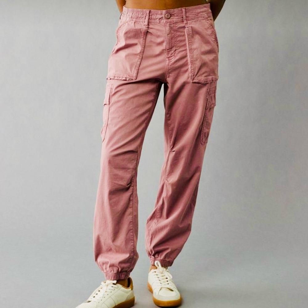 One 5 One Pink Utility Pants